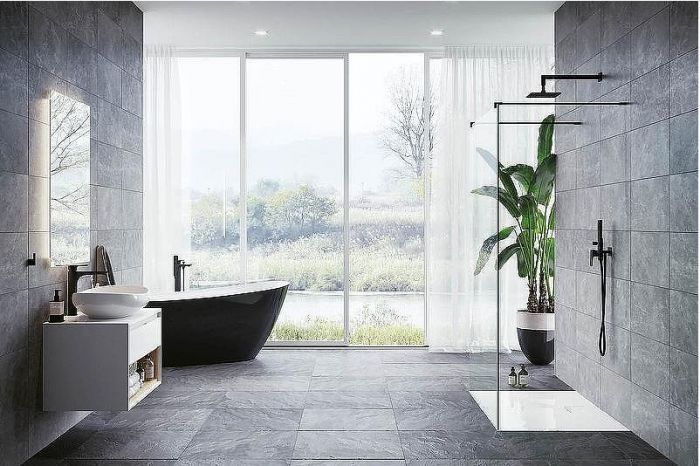 Смеситель для ванны Excellent Keria AREX.2055BL Черный