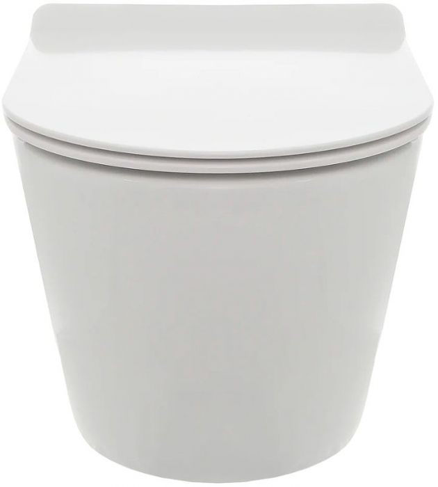 Комплект унитаза AQUAme AQM2002 с инсталляцией Charus City CR.200.21.01 с сиденьем Микролифт и клавишей смыва Хром глянцевый