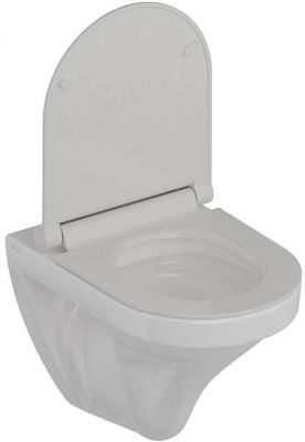 Унитаз Knotlor Flow WC51WG подвесной цвет Белый с сиденьем Микролифт