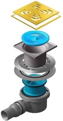 Душевой трап Pestan Confluo Standard 13000144 с решеткой