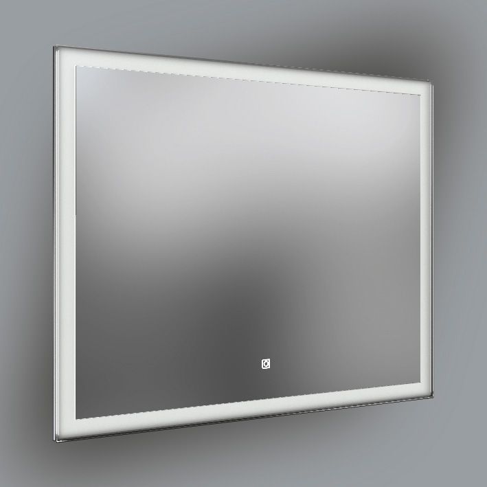 Панель с зеркалом (LED) 100x80см