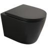 Унитаз Veconi Ando VAN-48TB подвесной цвет Черный матовый с сиденьем Микролифт Унитаз Veconi Ando VAN-48TB подвесной цвет Черный матовый с сиденьем Микролифт