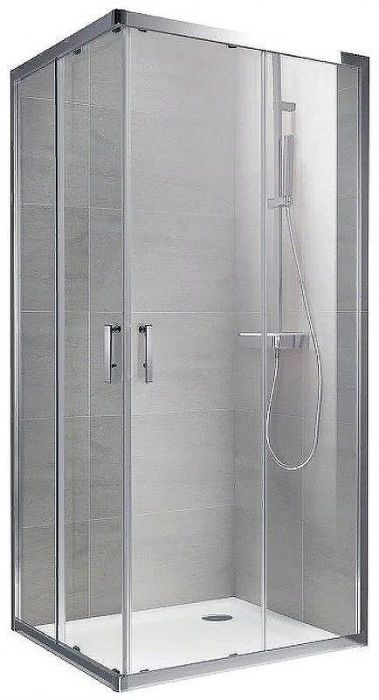 Душевой уголок Koller Pool Aqua Line 90X90 G90SC профиль Хром стекло прозрачное