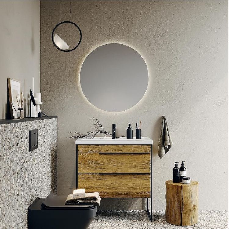 Зеркало Aqwella Moon 60 MOON0206 с подсветкой с бесконтактным выключателем Зеркало Aqwella Moon 60 MOON0206 с подсветкой с бесконтактным выключателем