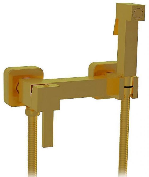 Гигиенический душ со смесителем CeramaLux DBS/006 Бронза