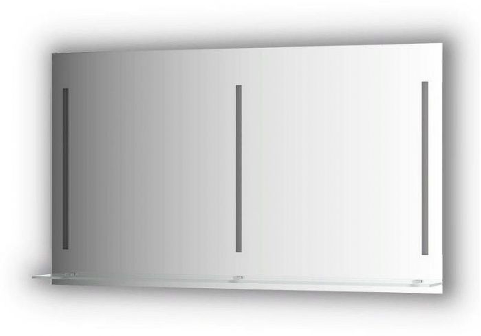 Зеркало Evoform Ledline-S 75х130 с подсветкой