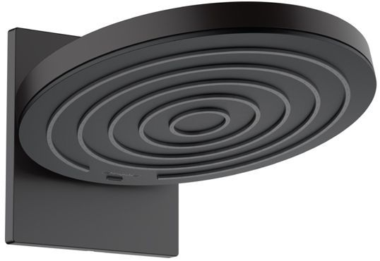 Hansgrohe Pulsify Верхний душ &Oslash;260 мм., с настенным креплением, 2 режима, внешняя часть, цвет: черный матовый/графит