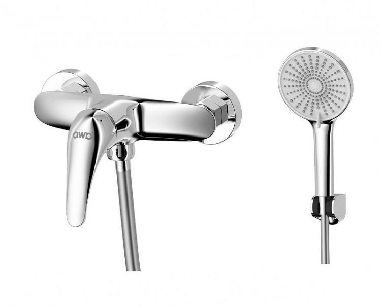 Смеситель для душа AWP Agura S0703C цвет Хром