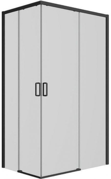 Душевой уголок Ambassador Queen 120х80 11011205RBlack профиль Черный стекло прозрачное
