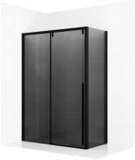 Душевой уголок Ambassador Intense 120x100 110022201IBB-100IBB профиль Черный стекло тонированное