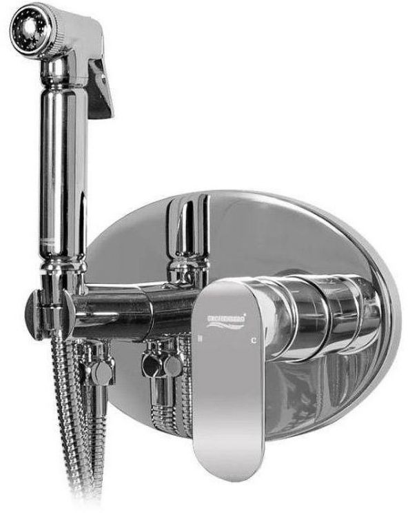 Гигиенический душ со смесителем Grocenberg GB003CR Хром Гигиенический душ со смесителем Grocenberg GB003CR Хром