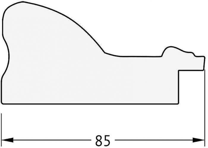 Зеркало Evoform Exclusive-G 85х85 BY 4314 с гравировкой в багетной раме - Виньетка бронзовая 85