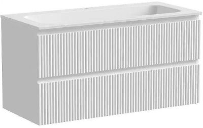 Тумба под раковину Sancos Snob R 100 SNR100W подвесная Bianco