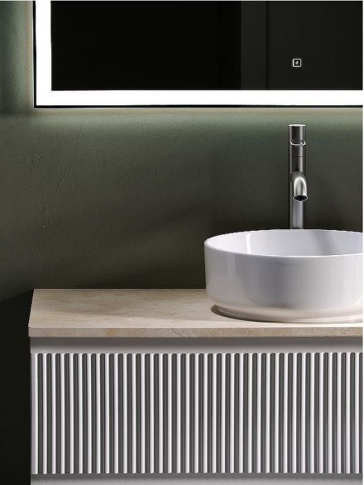 Тумба под раковину Sancos Snob R 100 SNR100W подвесная Bianco
