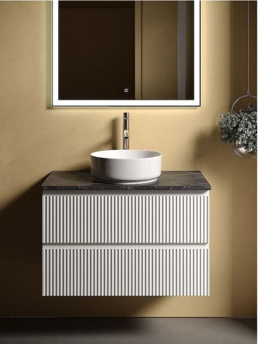 Тумба под раковину Sancos Snob R 100 SNR100W подвесная Bianco