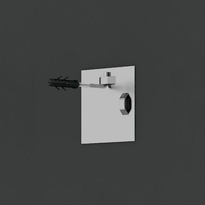 Зеркало Evoform Definite 84х64 BY 7619 в багетной раме - Белый с серебром 60