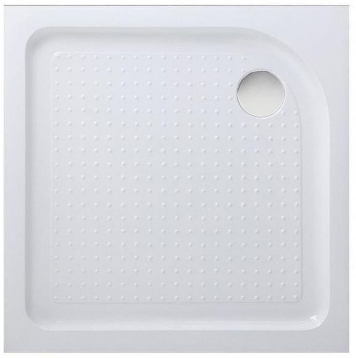Акриловый поддон для душа BelBagno Tray 80x80x15 Белый  с антискользящим покрытием