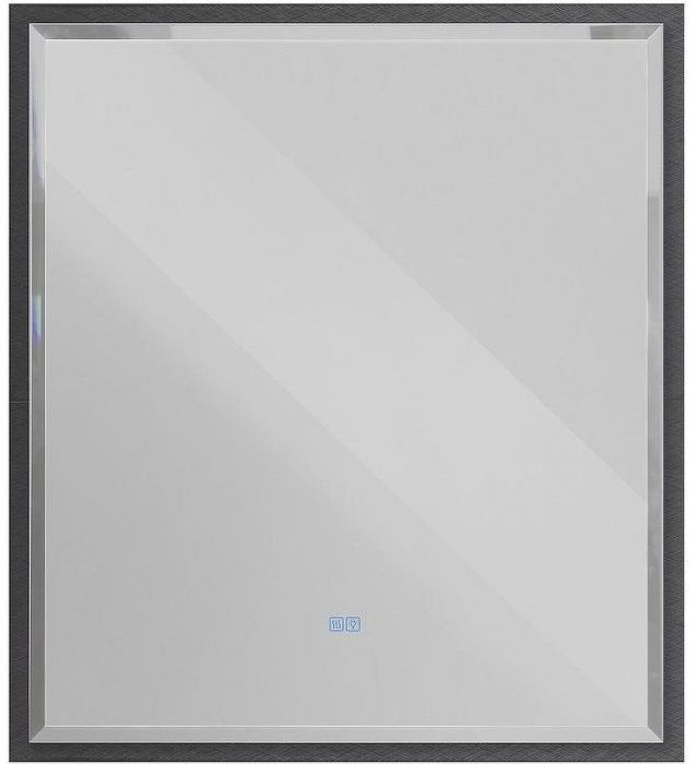 Зеркало Cezares Interni 100 CZR-SPC-INT-1000-900-LED-TCH-WARM-TIT с подсветкой Титан с сенсорным выключателем и подогревом