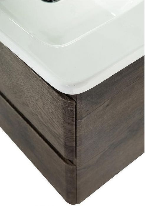Тумба под раковину BelBagno 80 ALBANO-CER-800-2C-SO-RNG подвесная Robere Nature Grigio