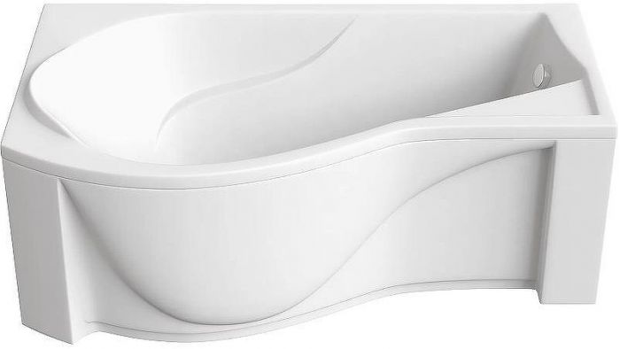 Акриловая ванна Bas Капри 170x95 L В 00015 без гидромассажа
