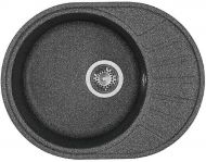 Кухонная мойка Aquaton Чезана 57 1A711232CS210 Графит