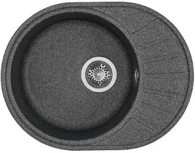 Кухонная мойка Aquaton Чезана 57 1A711232CS210 Графит