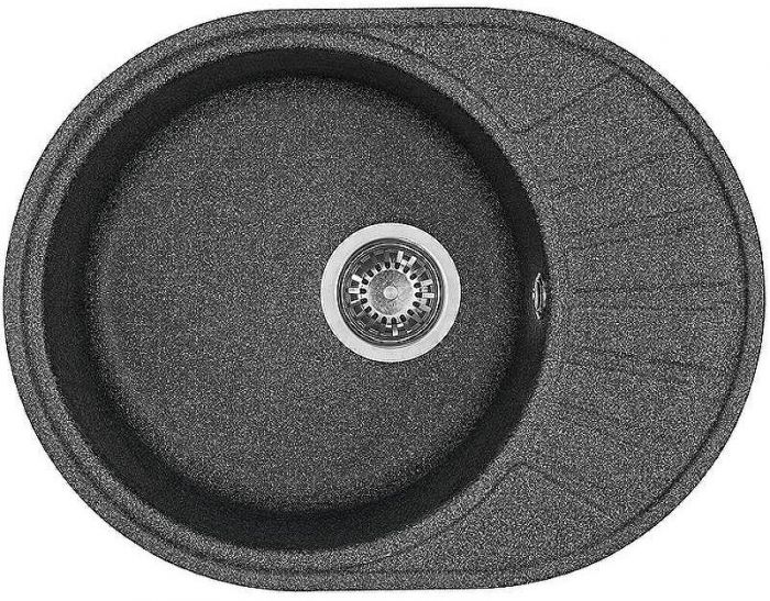 Кухонная мойка Aquaton Чезана 57 1A711232CS210 Графит