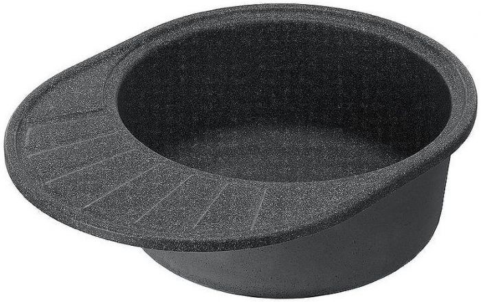 Кухонная мойка Aquaton Чезана 57 1A711232CS210 Графит