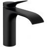 Hansgrohe Vivenis Смеситель для раковины, 1 отв., без донного клапана, цвет: черный матовый