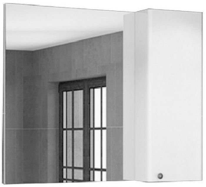Зеркало со шкафом Comforty Амстердам 95 00004143986 Белый глянец