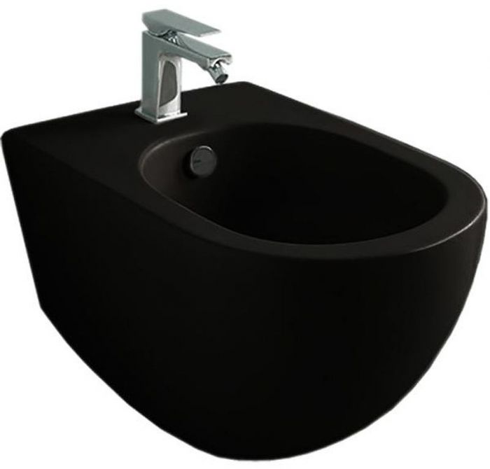 Биде Artceram File 2.0 FLB001 17 00 подвесное Черное матовое