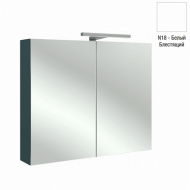 Зеркальный шкафJacob Delafon  80 см EB796-N18, белый блестящий