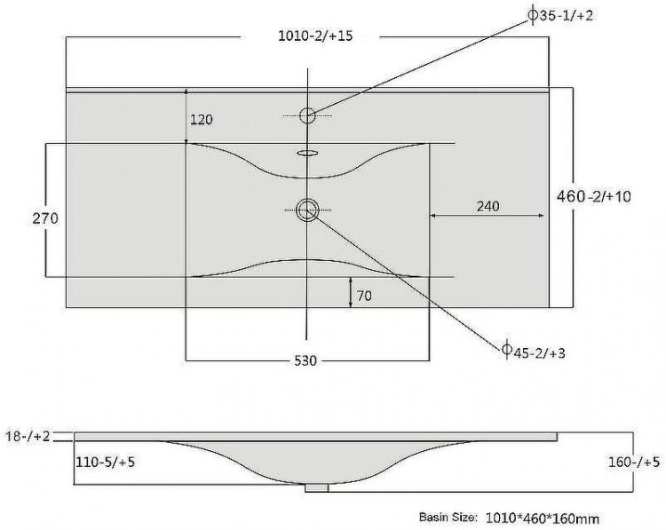 Тумба с раковиной SanVit Кубэ-1 100 kkube1100w подвесная Белая глянцевая
