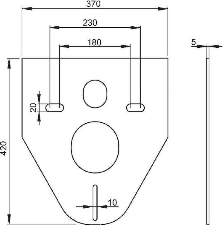 Звукоизоляционная плита Alcaplast M91 Белый