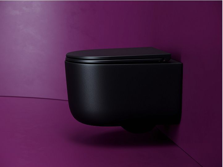 Подвесной унитаз CERAMICANOVA Ulma Торнадо безободковый CN4006TMB