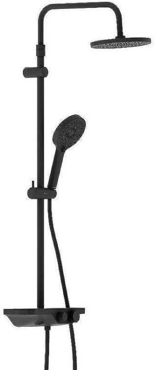 Душевая система Damixa Apollo 947730300 Черная матовая Душевая система Damixa Apollo 947730300 Черная матовая