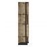 Зеркало EVOFORM  EXCLUSIVE BY 1166 58x143 серебрянный бамбук 73 мм с фацетом в багетной раме