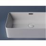 Умывальник CERAMICANOVA Element чаша накладная прямоугольная со сливом переливом CN5025