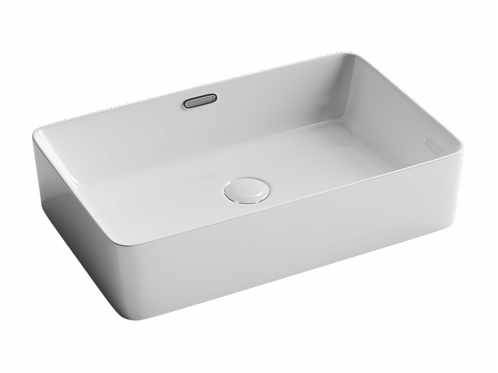 Умывальник CERAMICANOVA Element чаша накладная прямоугольная со сливом переливом CN5025 Умывальник CERAMICANOVA Element чаша накладная прямоугольная со сливом переливом CN5025