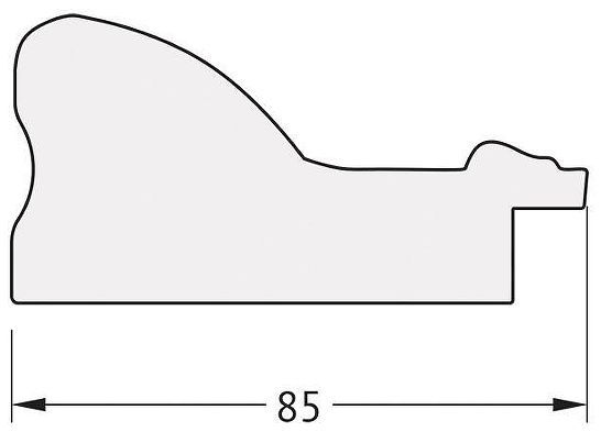 Зеркало Evoform Octagon 70х70 BY 7335 в багетной раме - Виньетка бронзовая 85