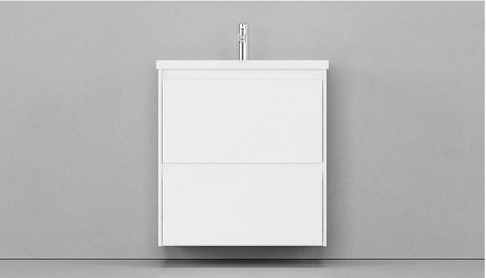 Тумба под раковину Velvex Klaufs 70 tpKLA.70.2Y-616.216 подвесная Белая