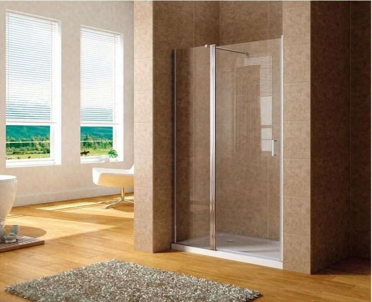 Душевая дверь Aquanet Cinetic AE12-N-120H190U-CT 1200 243621 профиль Хром стекло прозрачное