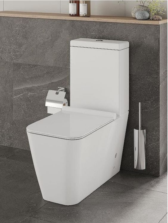 Унитаз компакт Orange C06-000W с бачком и сиденьем Микролифт