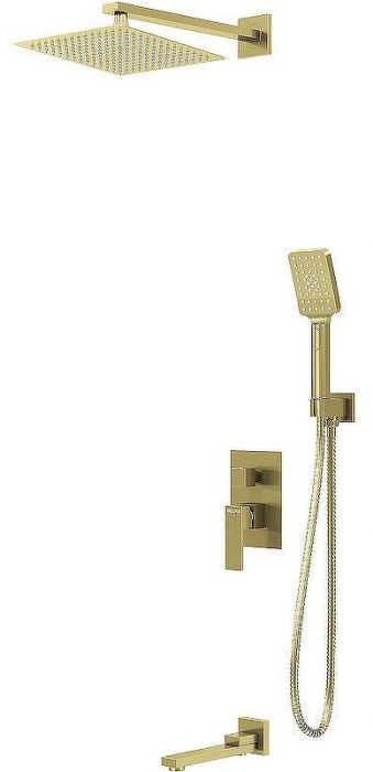 Душевая система Grossman Style 501.K35.05.320 Золото брашированное