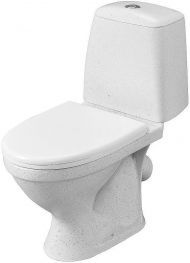 Унитаз компакт Santeri Соната 1.P201.2.S01.00B.F с бачком и сиденьем