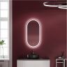 Зеркало SANCOS с подсветкой Oval 450х900 мм, OV45F