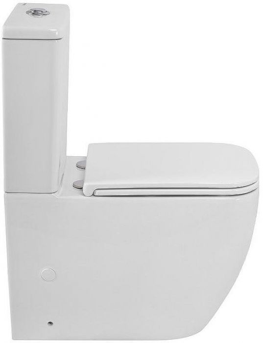 Унитаз компакт BelBagno Luce-Tor BB2197CP-TOR/SC/BB2197T с бачком и сиденьем Микролифт