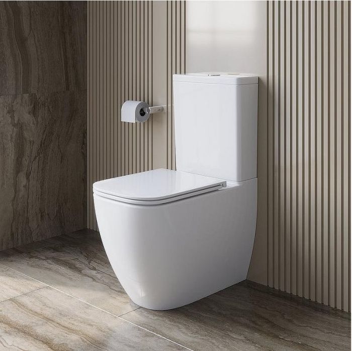 Унитаз компакт BelBagno Luce-Tor BB2197CP-TOR/SC/BB2197T с бачком и сиденьем Микролифт