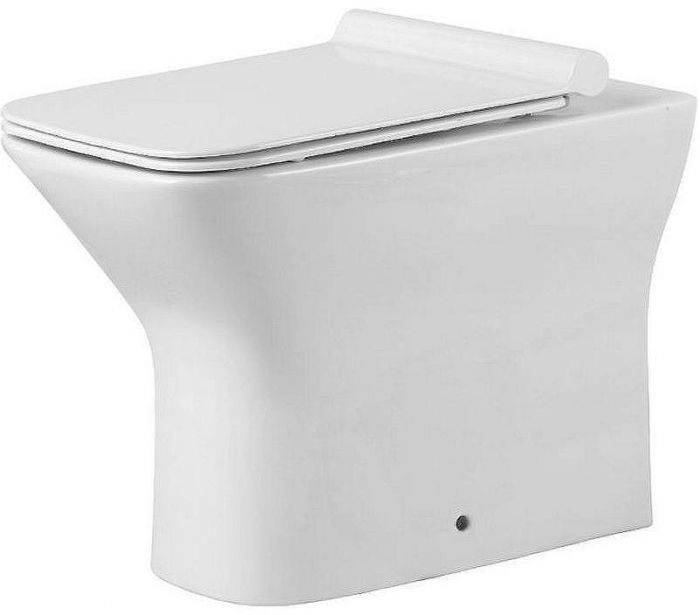 Унитаз Agger AT02200 приставной с сиденьем Микролифт