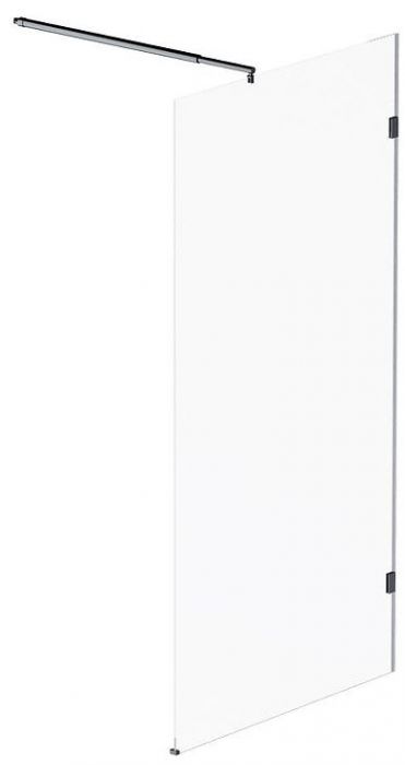 Душевая перегородка AM.PM X-Joy 100 W94WI-100-F1-BTE профиль Черный стекло прозрачное